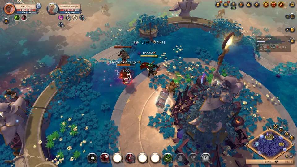 Albion: open-world fight