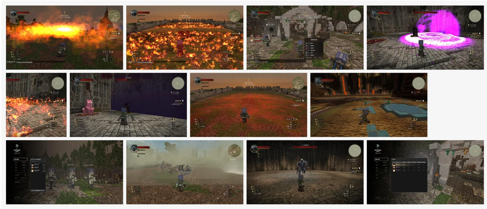 In-game screenshots